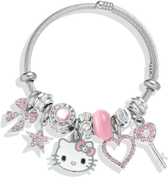 Hello Kitty Silver Bracelet