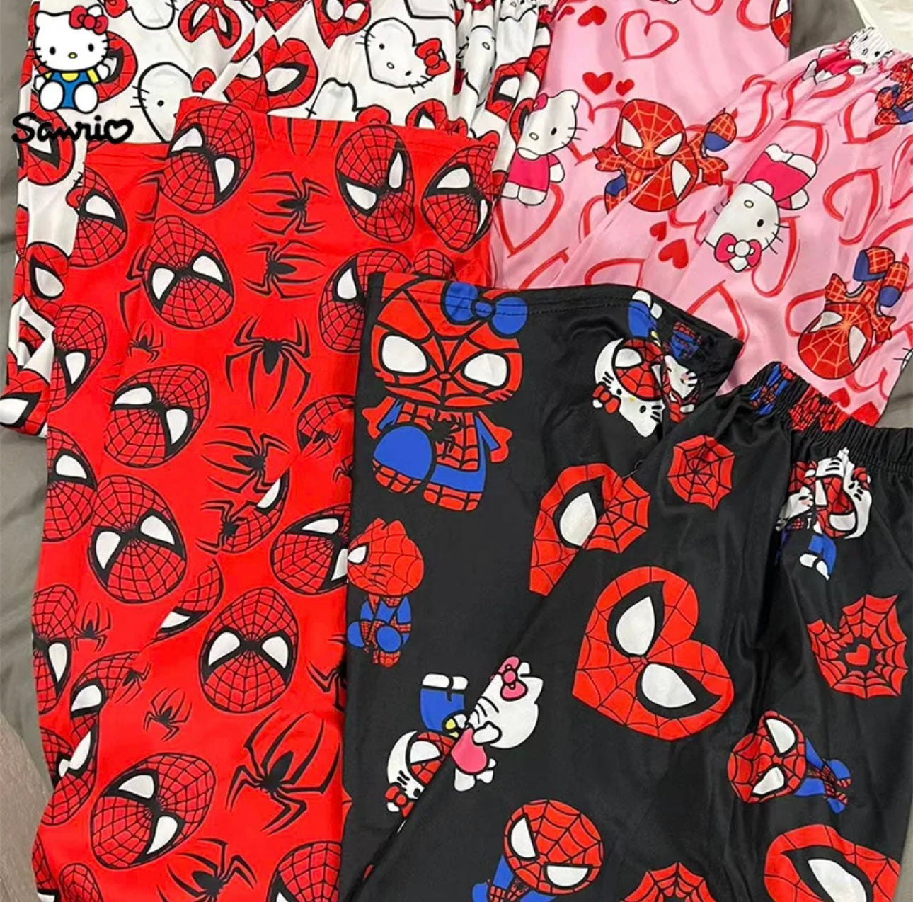 Hello Kitty x Spider Pj Pants