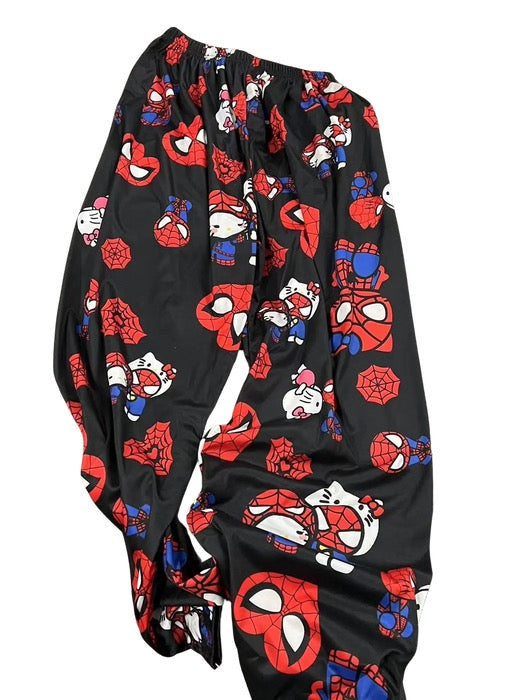 Hello Kitty x Spider Pj Pants