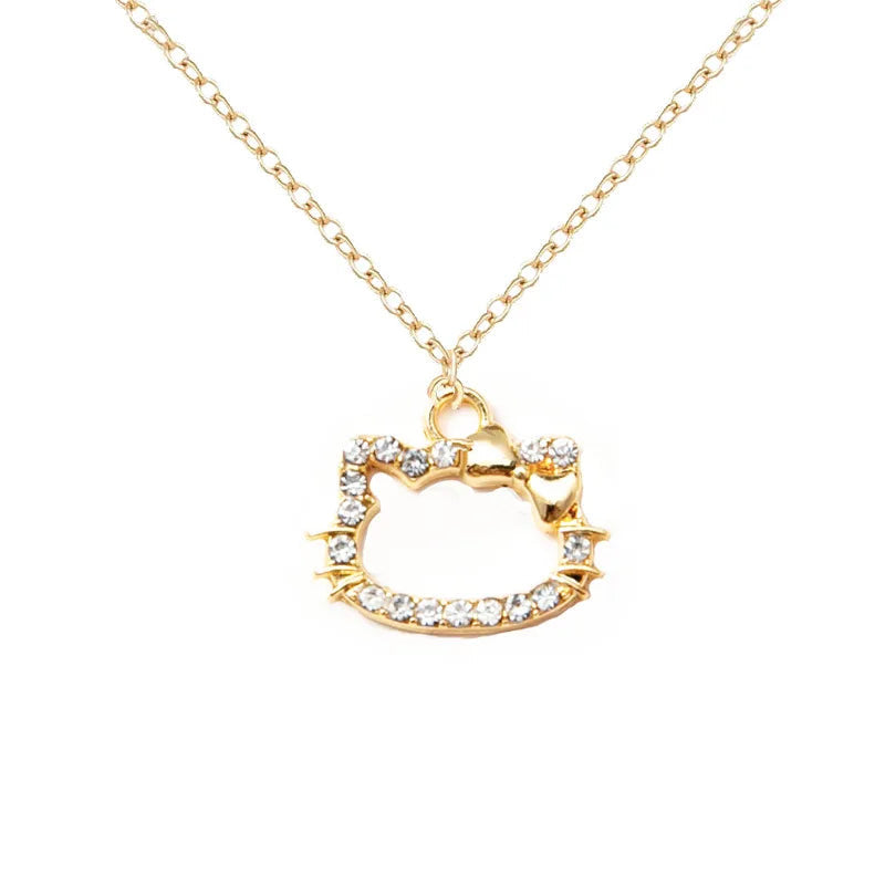 Gold Hello Kitty Necklace