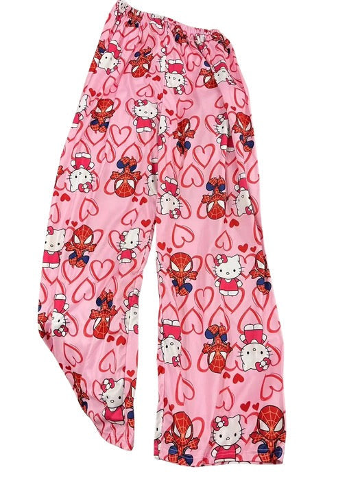 Hello Kitty x Spider Pj Pants