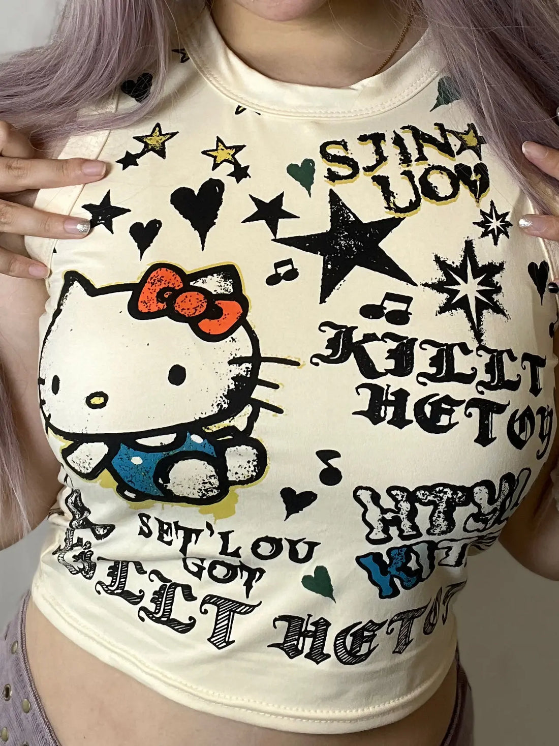 Hello Kitty Crop Top