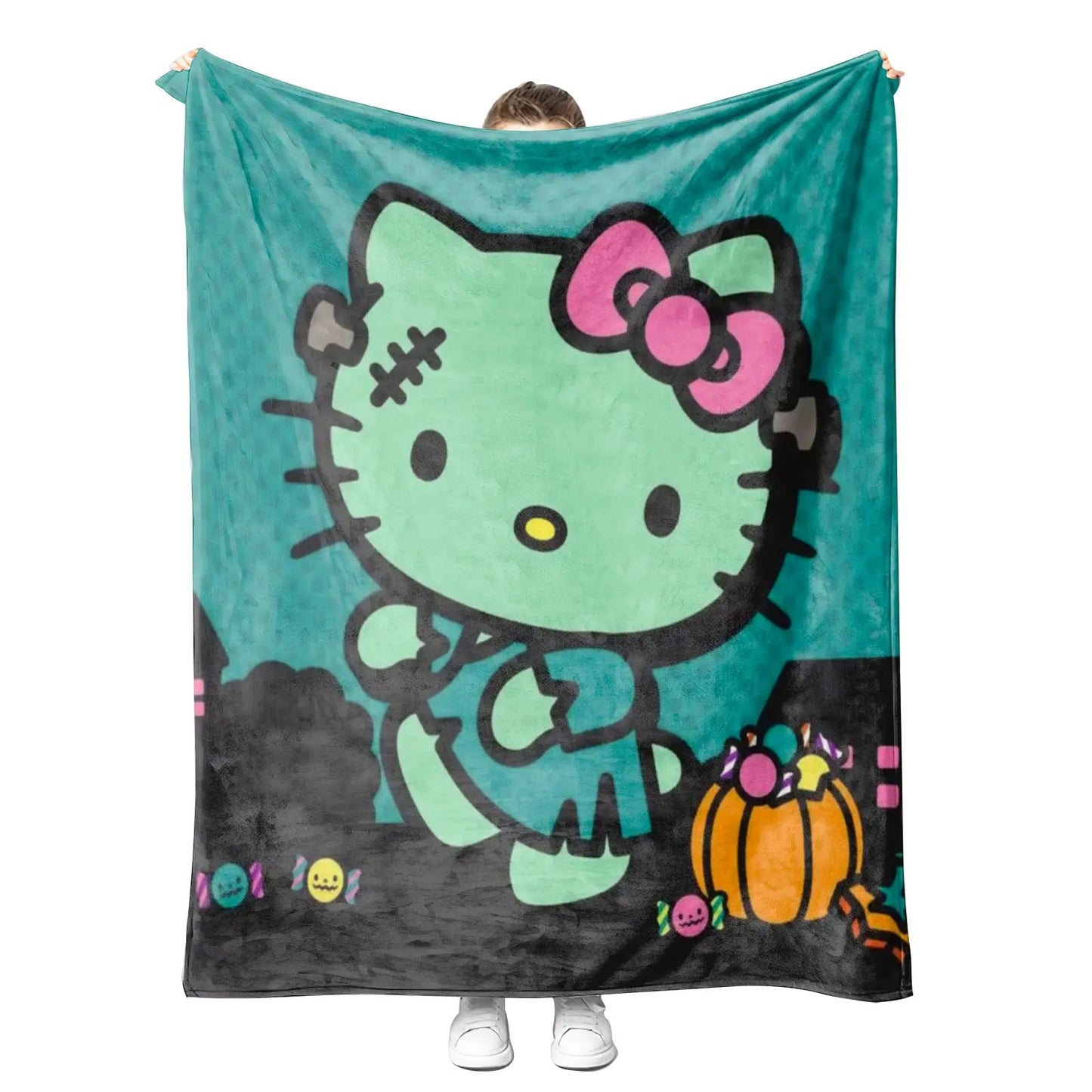 Hello Kitty Halloween Blankets