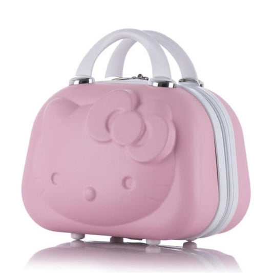 Hello Kitty Cosmetic Makeup Travel Carry On Hard Shell
Bag Case