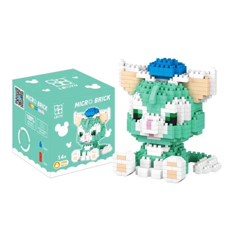 Hello Kitty  And Friends Green Lego Set
